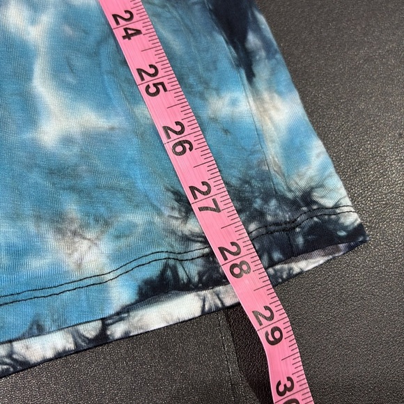 Torrid Lovesick Long sleeve square neck strappy cut out detail tie-dye - Picture 7 of 9